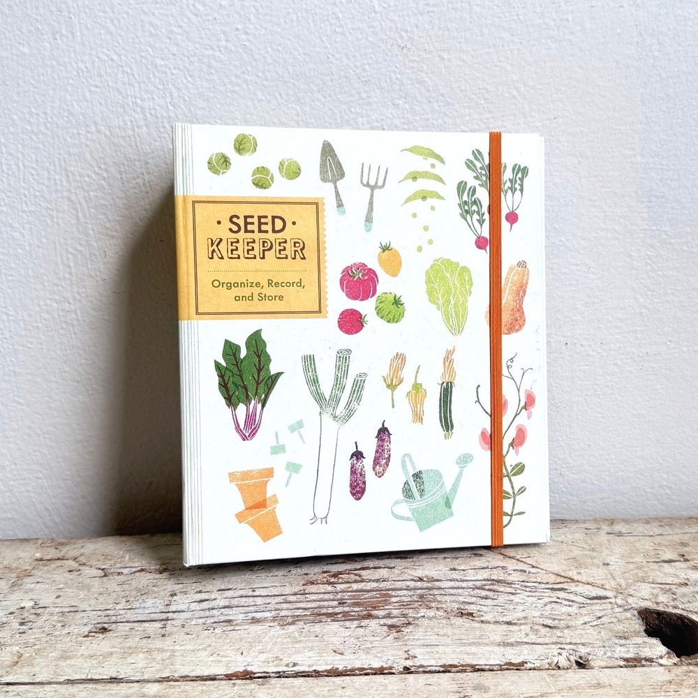 Chronicle Books Seed Keeper Garden Organizer Record Store Binder